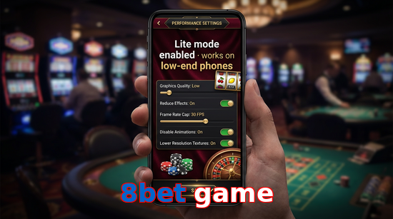Payment and PKR controls in 8Bet Game