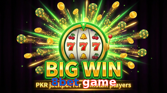 Big win animation on 8Bet Game slot game